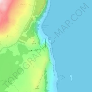 Carte topographique View Point, altitude, relief