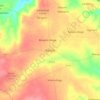 Carte topographique Baolala, altitude, relief