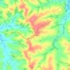 Carte topographique Serrote, altitude, relief