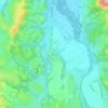 Carte topographique Mendy, altitude, relief