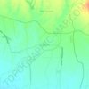 Carte topographique Saverona, altitude, relief