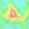 Carte topographique Tuco, altitude, relief