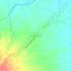 Carte topographique Daculang Bolo, altitude, relief