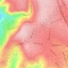 Carte topographique Sare, altitude, relief