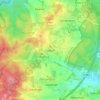 Carte topographique Sottorf, altitude, relief