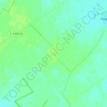 Carte topographique Stepok, altitude, relief