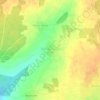 Carte topographique Velingara (Sare Yaya), altitude, relief