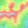 Carte topographique Vordere Brandjochspitze, altitude, relief