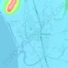 Carte topographique Paratong, altitude, relief