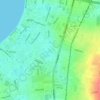 Carte topographique รัญญจันท์เพลส, altitude, relief