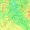 Carte topographique Hemmingen, altitude, relief