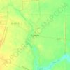 Carte topographique Сущаны, altitude, relief