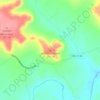 Carte topographique Arrs Mountain, altitude, relief