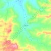 Carte topographique Tamelest, altitude, relief
