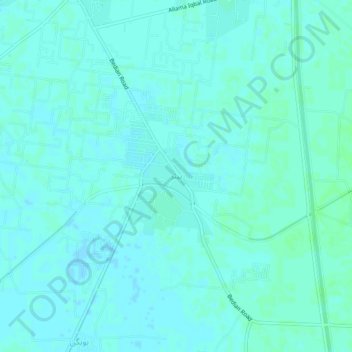 Carte topographique Heir, altitude, relief