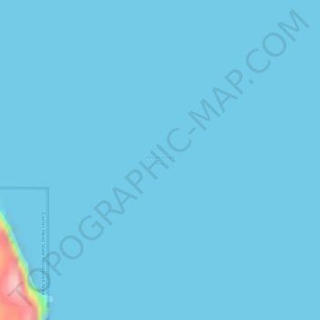 Carte topographique Resurrection Bay, altitude, relief