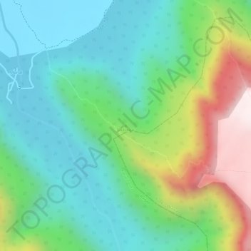 Carte topographique Saidongar, altitude, relief