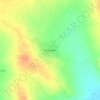 Carte topographique Kerouane, altitude, relief