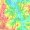 Carte topographique Torre, altitude, relief