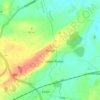 Carte topographique Rudge, altitude, relief
