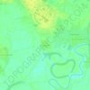 Carte topographique บ้านดอนนา, altitude, relief