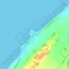 Carte topographique L'Islet-sur-Mer, altitude, relief