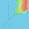 Carte topographique Cape Chignecto, altitude, relief