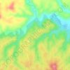 Carte topographique Caprock Canyons State Park, altitude, relief