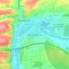 Carte topographique Mainsondheim, altitude, relief