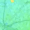 Carte topographique Bolberg, altitude, relief