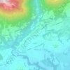 Carte topographique Soranzen, altitude, relief