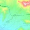 Carte topographique Cachipampa, altitude, relief