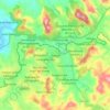 Carte topographique Itaúna, altitude, relief