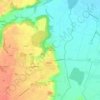 Carte topographique Les Casteras, altitude, relief