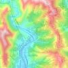 Carte topographique Trucco, altitude, relief