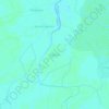 Carte topographique Wachan, altitude, relief