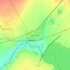 Carte topographique Bloemhof, altitude, relief