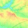 Carte topographique Champbertrand, altitude, relief