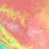 Carte topographique Haut-Ogooué, altitude, relief