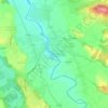 Carte topographique La Minoterie, altitude, relief