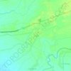 Carte topographique Triala, altitude, relief