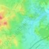 Carte topographique Crock Hill, altitude, relief