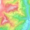 Carte topographique Chaucisse, altitude, relief