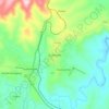 Carte topographique Cumakala, altitude, relief
