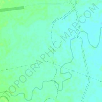 Carte topographique Macaregua, altitude, relief