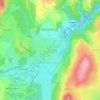 Carte topographique 63520, altitude, relief