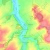 Carte topographique Monsures, altitude, relief
