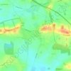 Carte topographique Brinklow CP, altitude, relief