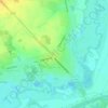 Carte topographique Тюхиничи, altitude, relief