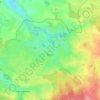 Carte topographique Valigny, altitude, relief